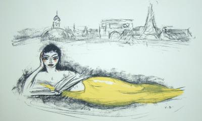 Kees VAN DONGEN (after) - La Sirène, 1980/62 - Lithography monogrammed 2