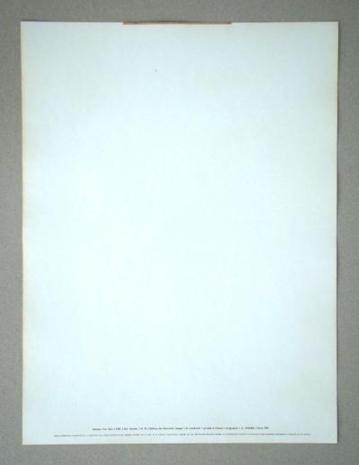 Henri MATISSE (after) - Nu bleu, 1971 - Vintage screen print signed and dated 2