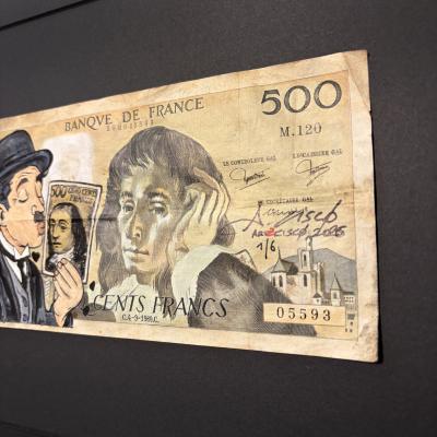 Cisco - CHARLOT, 2026 - Acrylique sur billet 2