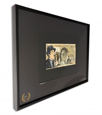 Cisco - CHARLOT, 2026 - Acrylique sur billet 2