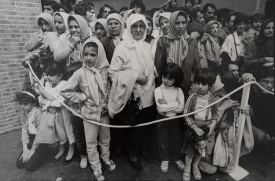 José Nicolas - Manifestation  Anti Khomeini, Paris 1985 - Tirage argentique 2
