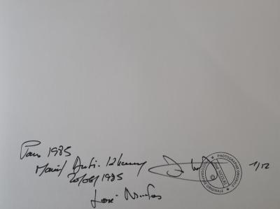 José Nicolas - Manifestation  Anti Khomeini, Paris 1985 - Tirage argentique 2