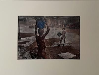 José Nicolas - Togo 2017, Lomé in the rain - Digital print 2