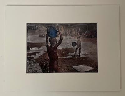 José Nicolas - Togo 2017, Lomé in the rain - Digital print 2