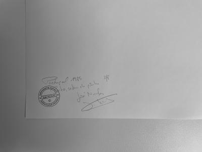 José Nicolas - Retour de pêche à Porto 1985 - Tirage argentique 2