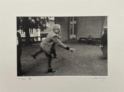 José Nicolas - Jospin and pétanque - Silver gelatin print 2