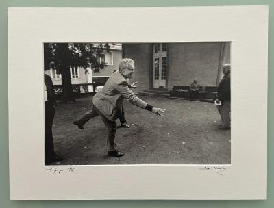 José Nicolas - Jospin and pétanque - Silver gelatin print 2