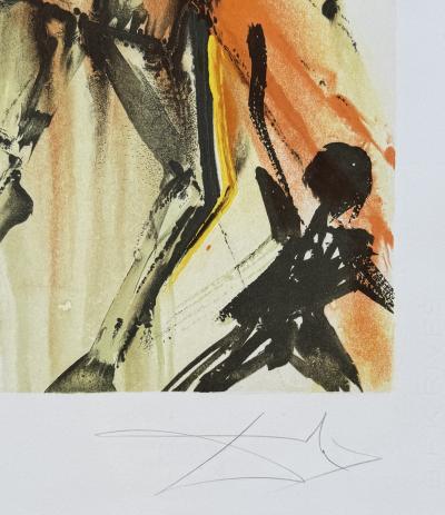 Salvador DALI - Clavilegnio - Lithographie originale signée numérotée crayon 2