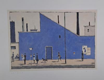 François Avril - L’imprimerie - Affiche signée et numérotée au crayon