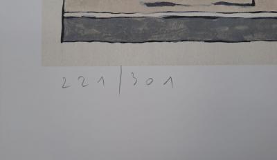 François Avril - L’imprimerie - Affiche signée et numérotée au crayon 2