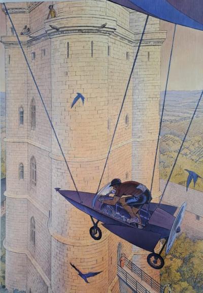 François Schuiten - Vincennes, 2012 - Affiche