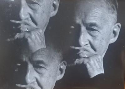 Daniel Wallard - Marcel Jouhandeau, 1968 - Tirage argentique 2