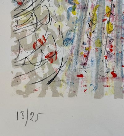 Constantin Terechkovitch - Maison en Provence - Lithographie originale signée numérotée crayon 2