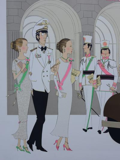 Denis-Paul NOYER : Palais de la Méditérrannée - Lithographie originale signée au crayon, édition limitée 2