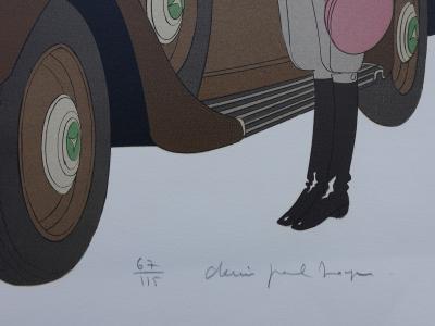 Denis-Paul NOYER : Palais de la Méditérrannée - Lithographie originale signée au crayon, édition limitée 2