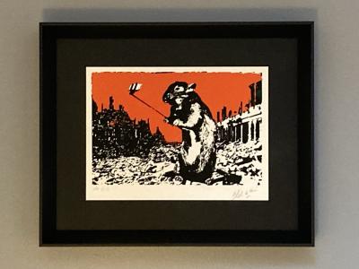 Blek le Rat - After The Apocalypse - 2017 - Signée et numerotée 2