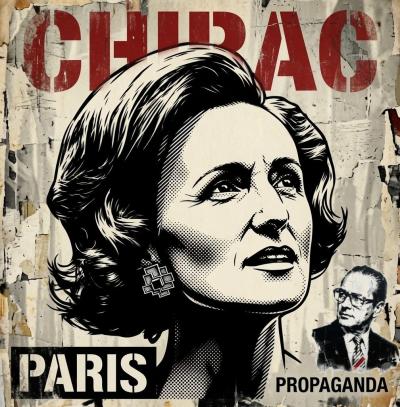 PyB - Bernadette Chirac 2026   - Impression numérique sur toile 2