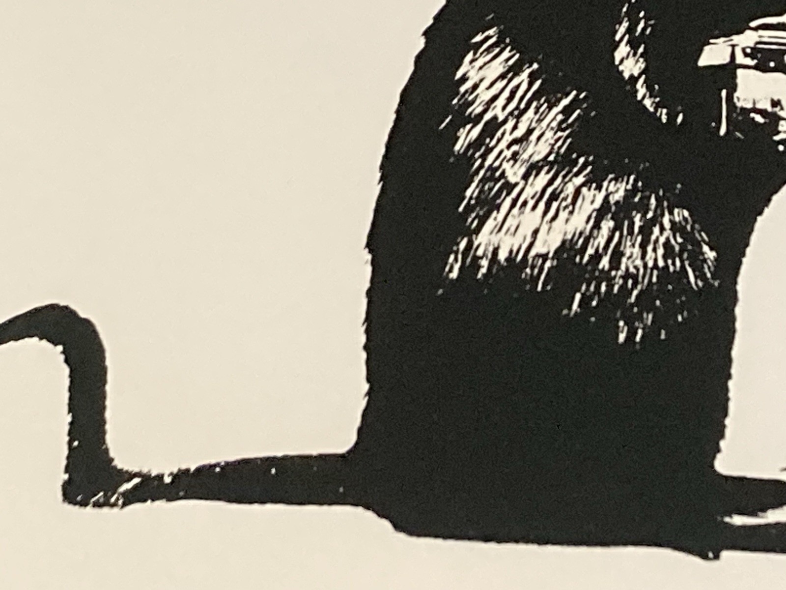 Blek Le Rat - Warrior Yellow - Signed and Numbered Screen Print 