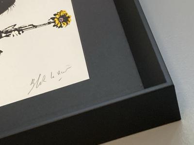 Blek Le Rat - Warrior Yellow  - sérigraphie  signée et  Numérotée 2