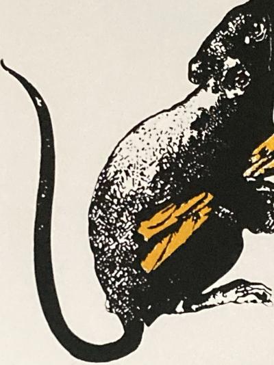 Blek Le Rat - Rat N 5 2019 - sérigraphie signée et numerotée 2