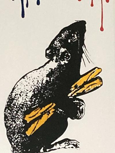 Blek Le Rat - Rat N 5 2019 - sérigraphie signée et numerotée 2