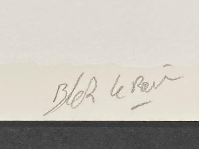 Blek Le Rat - Warrior - sérigraphie  signée et  Numérotée 2