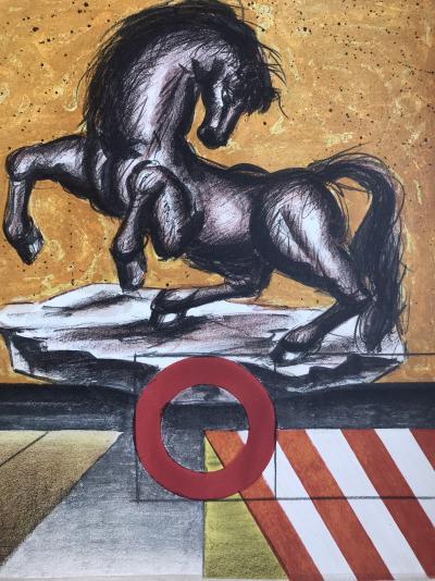 Franz PRIKING - Après l’orage 1972 - Lithographie originale signée 2