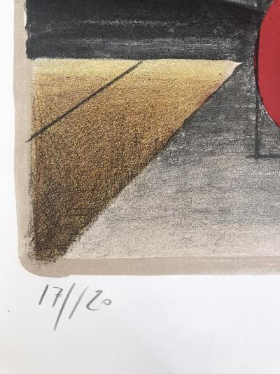 Franz PRIKING - Après l’orage 1972 - Lithographie originale signée 2