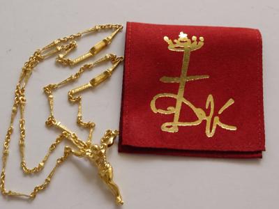Salvador DALI (d’après) - Christ de Saint Jean de la Croix - Collier et bracelet 2