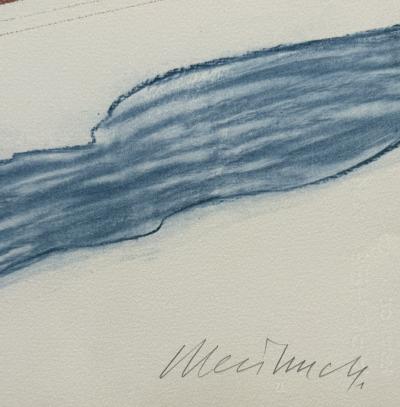 Claude WEISBUCH - The Musician, 1991 - Original engraving, signed in pencil and numbered 2