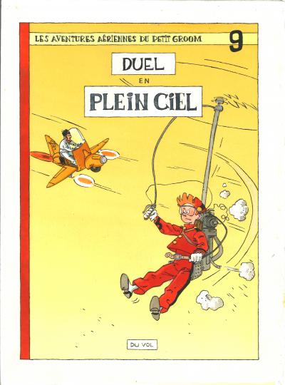 Bruno Marchand - Spirou : Duel en plein ciel - Encre et Aquarelle 2