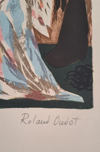 Roland Oudot - Sodome et Gomorrhe, 1945 - Lithographie originale signée au crayon 2