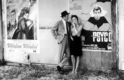 Raymond Cauchetier, Brigitte Bardot et Michel Piccoli, tirage argentique, 1963 2