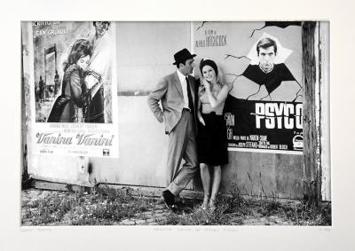 Raymond Cauchetier, Brigitte Bardot et Michel Piccoli, tirage argentique, 1963 2