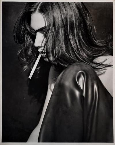 Michel Comte, Mannequin Vogue, tirage argentique rare, 1990 2