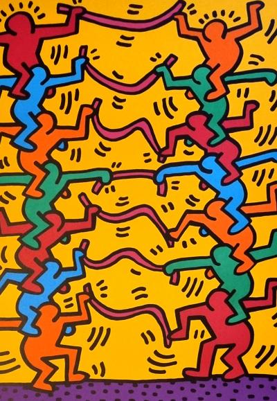 Keith Haring (d’après), Sans titre , sérigraphie, 1996 2