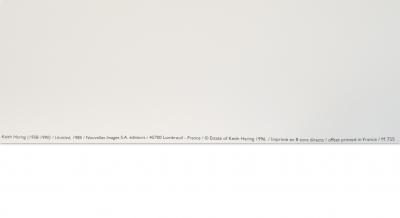 Keith Haring (d’après), Sans titre , sérigraphie, 1996 2