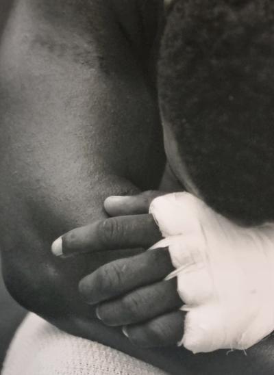 Michel Comte, Mike Tyson, tirage argentique rare, 1990 2