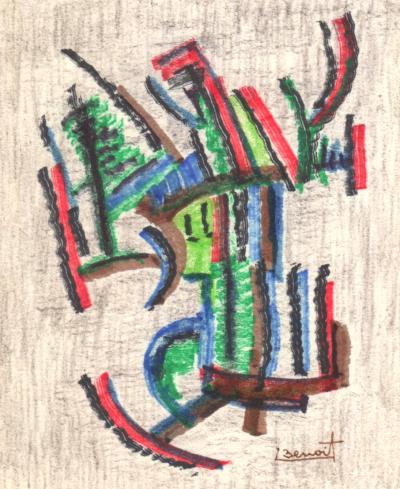 Wassily KANDINSKY - Jüngstes Gericht, c. 1975 - Original