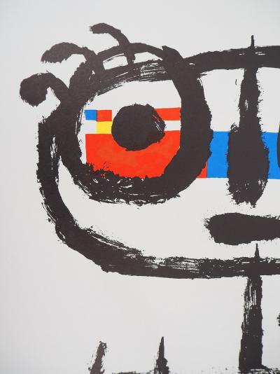 Joan Miró - El niño imaginario: Devorador de sol - Litografía firmada en la plancha 2