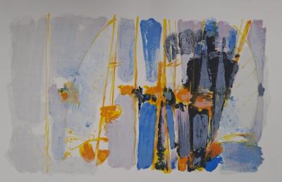 Maurice-Elie Sarthou - Les voiliers - Lithographie originale 2