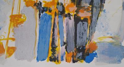 Maurice-Elie Sarthou - Les voiliers - Lithographie originale 2