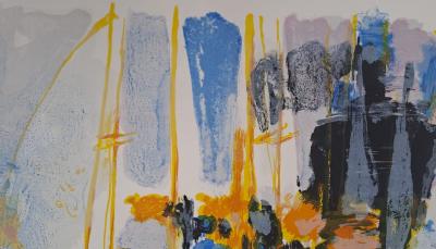 Maurice-Elie Sarthou - Les voiliers - Lithographie originale 2