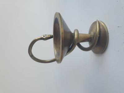 Caducée pharmaceutique en bronze 2
