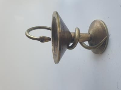 Caducée pharmaceutique en bronze 2