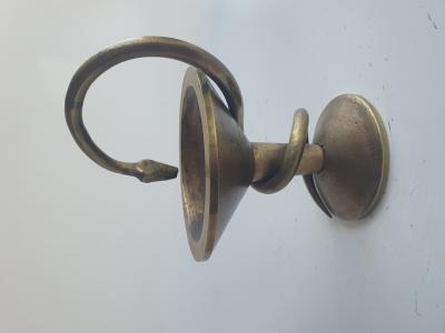 Caducée pharmaceutique en bronze 2