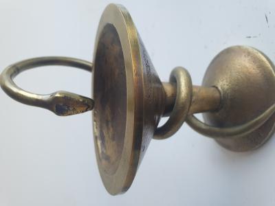 Caducée pharmaceutique en bronze 2
