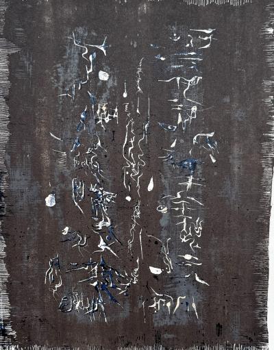 Zao WOU KI - Composition, 1958 - Lithographie originale 2