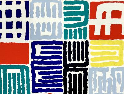 Giuseppe Capogrossi - Caractères - Lithographie et pochoir, 1958 2