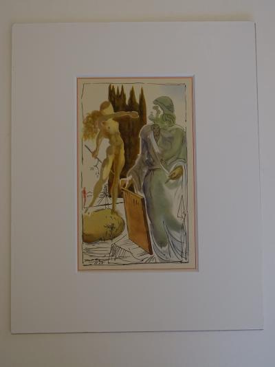 Salvador Dali - La sainte écriture - Firmato - 1948 2
